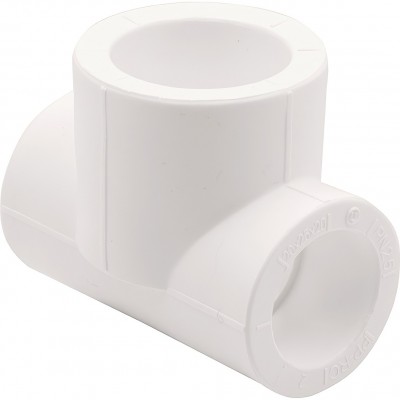 Тройник THERMOLIGHT переходной PP-R 20х25х20 белый (20/200) Тройник THERMOLIGHT переходной PP-R 20х25х20 белый (20/200)