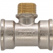 Тройник CTM переходной 3/4quot;x1/2quot;x3/4quot; г/ш/г