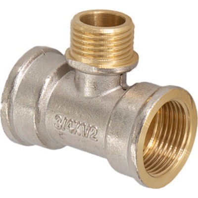 Тройник CTM переходной 3/4quot;x1/2quot;x3/4quot; г/ш/г Тройник CTM переходной 3/4quot;x1/2quot;x3/4quot; г/ш/г