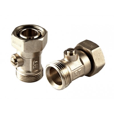 Клапаны Royal Thermo запорные нижнего подключения прямые раздельные 3/4х3/4ЕК (упак_2шт) Клапаны Royal Thermo запорные нижнего подключения прямые раздельные 3/4х3/4ЕК (упак_2шт)