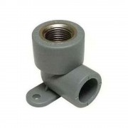 Угольник TEBO сер. PP-R комб. 20x1/2quot; ВР с креплением (20/100), арт. 031033802