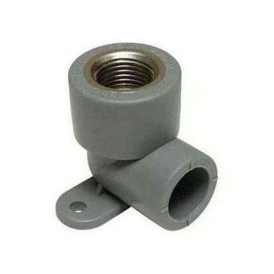 Угольник TEBO сер. PP-R комб. 20x1/2quot; ВР с креплением (20/100), арт. 031033802 Угольник TEBO сер. PP-R комб. 20x1/2quot; ВР с креплением (20/100), арт. 031033802