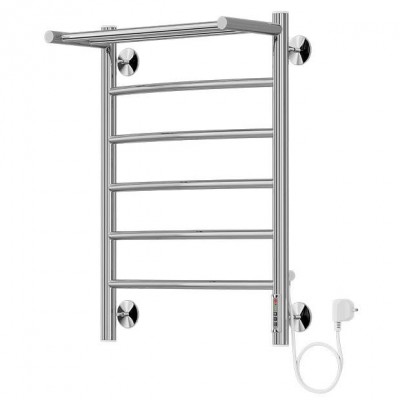 Полотенцесушитель Royal Thermo Аора П6 c полкой 450х650 электро (new встроен. диммер) Полотенцесушитель Royal Thermo Аора П6 c полкой 450х650 электро (new встроен. диммер)