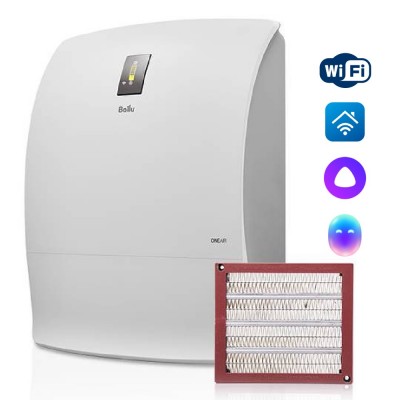 Очиститель воздуха приточный Ballu ONEAIR ASP-200P с нагревательным элементом Очиститель воздуха приточный Ballu ONEAIR ASP-200P с нагревательным элементом