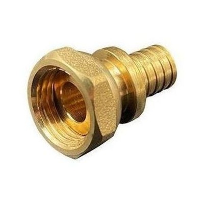 Переход РОСТерм 16-3/4quot; с накидной гайкой, латунь Переход РОСТерм 16-3/4quot; с накидной гайкой, латунь