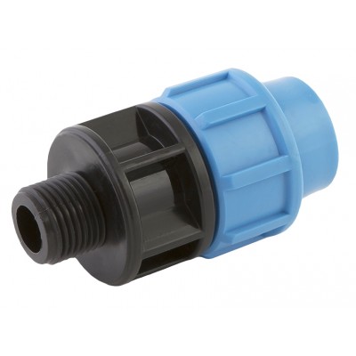 Муфта Джилекс ПНД переходная с наружной резьбой 25 х 1/2" Муфта Джилекс ПНД переходная с наружной резьбой 25 х 1/2"