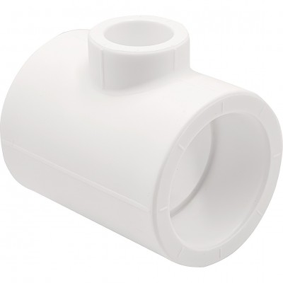 Тройник THERMOLIGHT переходной PP-R 40х20х40 белый (10/80) Тройник THERMOLIGHT переходной PP-R 40х20х40 белый (10/80)