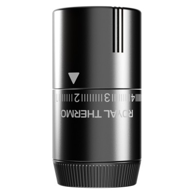 Термоголовка жидкостная Royal Thermo Design М30х1,5 (графит) Термоголовка жидкостная Royal Thermo Design М30х1,5 (графит)