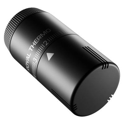 Термоголовка жидкостная Royal Thermo Design М30х1,5 (графит) Термоголовка жидкостная Royal Thermo Design М30х1,5 (графит)