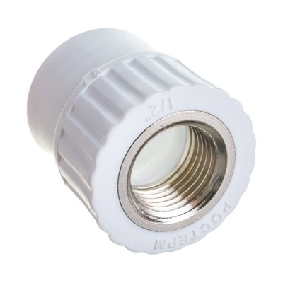 Муфта РОСТерм PPR комбинированная D25х1/2 ВР Муфта РОСТерм PPR комбинированная D25х1/2 ВР