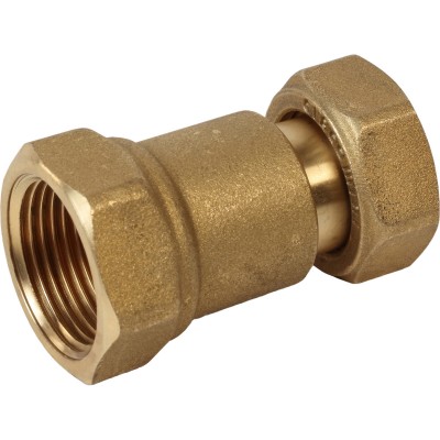 Фитинг телескопический Giacomini 3/4quot;F x 3/4quot;F, R176PY018 Фитинг телескопический Giacomini 3/4quot;F x 3/4quot;F, R176PY018