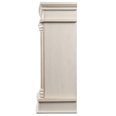 Каминокомплект: Очаг Electrolux EFP/P-4220LS, портал Olympia 42/40/36, сл. кость с зол. патиной Каминокомплект: Очаг Electrolux EFP/P-4220LS, портал Olympia 42/40/36, сл. кость с зол. патиной