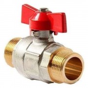 Кран шаровой полный проход Н-Н бабочка 3/4quot;, ALTSTREAM