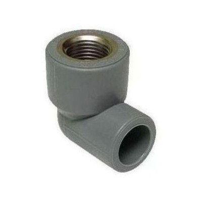 Угольник TEBO сер. PP-R комб. 25x1/2quot; ВР (20/120), арт. 031030406 Угольник TEBO сер. PP-R комб. 25x1/2quot; ВР (20/120), арт. 031030406