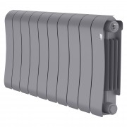 Радиатор биметаллический Royal Thermo Infinity 300 Silver Satin - 10 секц.