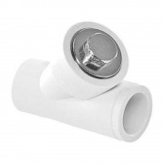 Фильтр TEBO сер. PP-R 32 45 град сетчатый вн./вн. (5/30), арт. 031070103