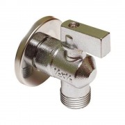 Кран шаровой для стиральной машины с отражателем 1/2quot;х1/2quot; ALT-Z