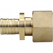 Муфта VARMEGA Slide-fit переходная (переходник) ВР, 20х3/4quot;, аксиальная, латунь, VM51314