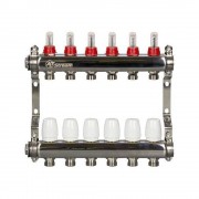 Группа коллекторная ALTSTREAM с расходомерами, сталь 1quot;х 6х3/4quot;