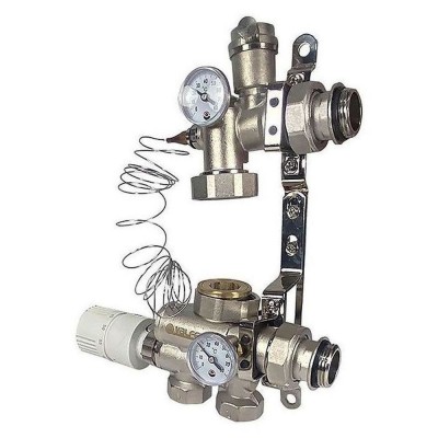 Узел насосно-смесительный VALFEX с термоголовкой, с нижн. подкл. (без насоса) VF.153.0.130.180 Узел насосно-смесительный VALFEX с термоголовкой, с нижн. подкл. (без насоса) VF.153.0.130.180