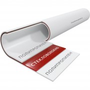 Труба THERMOLIGHT 20х2,8 PN20 (арм. стекловолокно) PP-R FIBER SDR 7.4 белый (2/50)