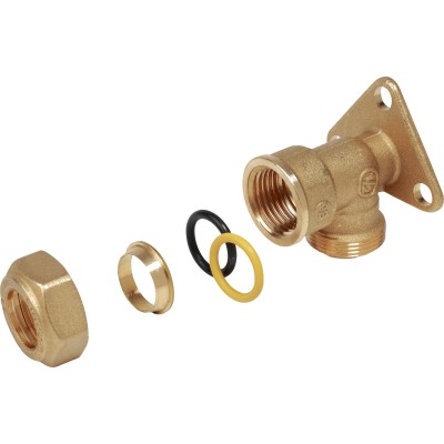 Фитинг угловой Giacomini установочный 1/2quot;x14, R572Y113 Фитинг угловой Giacomini установочный 1/2quot;x14, R572Y113