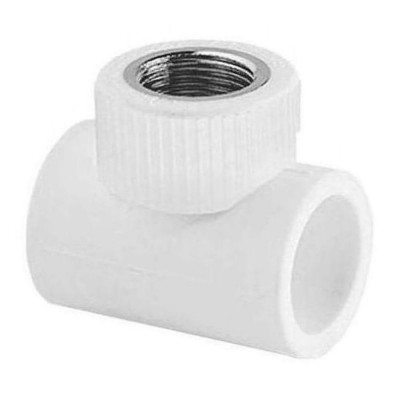 Тройник РОСТерм PPR комбинированная D20х3/4 х20 ВР Тройник РОСТерм PPR комбинированная D20х3/4 х20 ВР