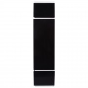 Портал Firelight Bricks Wood Classic камень темный, шпон венге