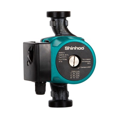 Насос циркуляционный Shinhoo BASIC S 25-4S 180 Насос циркуляционный Shinhoo BASIC S 25-4S 180