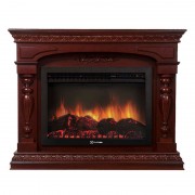 Портал Firelight Perfetto R 30 шпон красное дерево