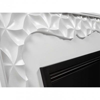 Каминокомплект: Очаг Electrolux EFP/P-3320RLS, портал Vivo 30 белый Каминокомплект: Очаг Electrolux EFP/P-3320RLS, портал Vivo 30 белый