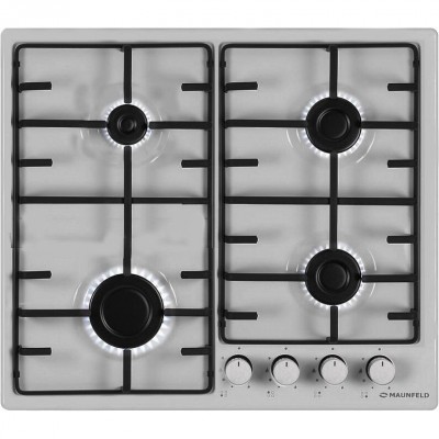 Варочная поверхность Maunfeld EGHS.64.3STS-ES нерж Варочная поверхность Maunfeld EGHS.64.3STS-ES нерж