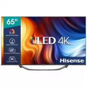 65" Телевизор Hisense 65U7KQ черный 3840x2160, 4K Ultra HD, 120 Гц, Wi-Fi, Smart TV, VIDAA