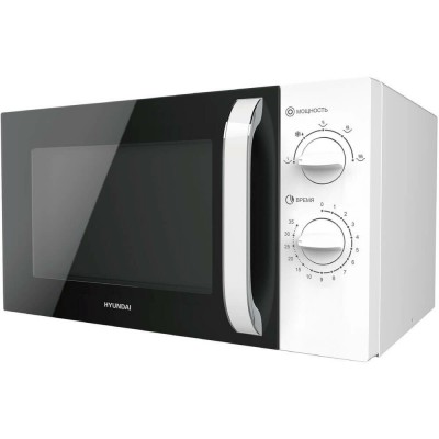 Микроволновая печь Hyundai HYM-M2023 23л. 800Вт белый/хром Микроволновая печь Hyundai HYM-M2023 23л. 800Вт белый/хром