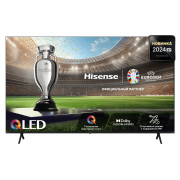 85 Телевизор Hisense 85E7NQ QLED черный 3840x2160, 4K Ultra HD, 60 Гц, Wi-Fi, Smart TV, VIDAA