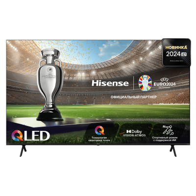 85 Телевизор Hisense 85E7NQ QLED черный 3840x2160, 4K Ultra HD, 60 Гц, Wi-Fi, Smart TV, VIDAA 85 Телевизор Hisense 85E7NQ QLED черный 3840x2160, 4K Ultra HD, 60 Гц, Wi-Fi, Smart TV, VIDAA
