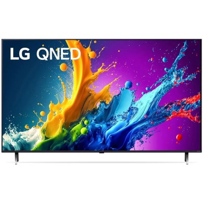 55" Телевизор LG 55QNED80T6A.ARUG черный 3840x2160, 4K Ultra HD, 60 Гц, Wi-Fi, Smart TV, webOS 55" Телевизор LG 55QNED80T6A.ARUG черный 3840x2160, 4K Ultra HD, 60 Гц, Wi-Fi, Smart TV, webOS