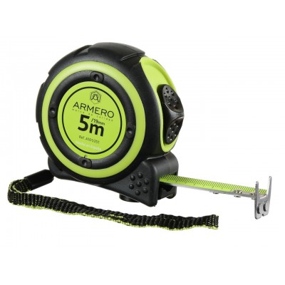 Рулетка A101/251 с 2 блокировками, 5м/19 мм Рулетка A101/251 с 2 блокировками, 5м/19 мм