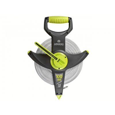 Лента геодезическая A112/100, фиберглассовая, 100м/13мм Лента геодезическая A112/100, фиберглассовая, 100м/13мм