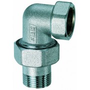 Угловой трехсоставной фитинг 1 1/2"(ВР-американка)