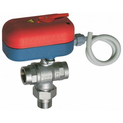 3-х ход.мот.смесит.шар. кран(ВР) 3/4 , 220В, 180 сек 3-х ход.мот.смесит.шар. кран(ВР) 3/4 , 220В, 180 сек