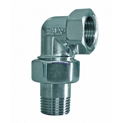 Угловой трехразъемный фитинг 1/2"(серебро) Угловой трехразъемный фитинг 1/2"(серебро)