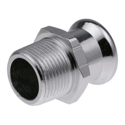 Соединитель с наружной резьбой press KAN-Therm Steel - 22xR3/4 C1405 Соединитель с наружной резьбой press KAN-Therm Steel - 22xR3/4 C1405