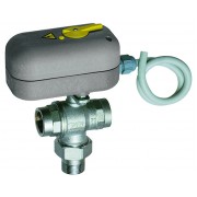 3-х ход. зон. шар.кран с ручн. деблок. 220 В, 1", ВР-НР-ВР, 8 сек