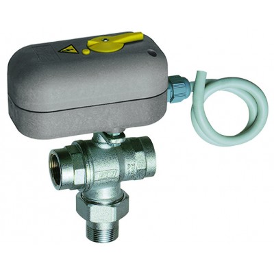 3-х ход. зон. шар.кран с ручн. деблок. 220 В, 1", ВР-НР-ВР, 8 сек 3-х ход. зон. шар.кран с ручн. деблок. 220 В, 1", ВР-НР-ВР, 8 сек