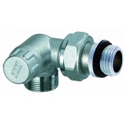 Вентиль запорный трехосевой левосторонний 1/2" М24х19, EPDM