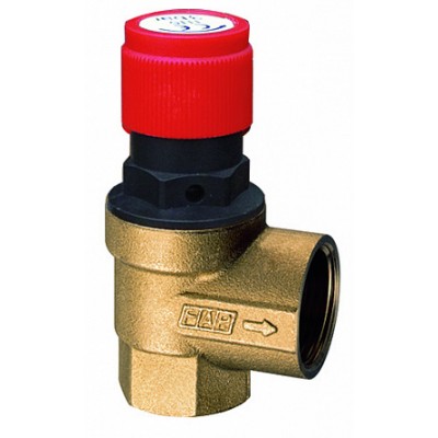 Предохранит.клапан 1/2 (ВР) X 3/4 (ВР) 3 бар Предохранит.клапан 1/2 (ВР) X 3/4 (ВР) 3 бар