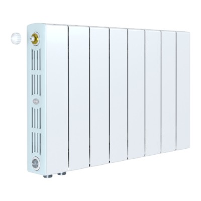 Радиатор биметаллический Rifar SUPReMO Ventil 350/8, правое подключение (без H-образного ) Радиатор биметаллический Rifar SUPReMO Ventil 350/8, правое подключение (без H-образного )