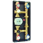 ГБМ 1 с перепускн.клапан. 0.1-0.6 бар и термосмес.в теплоизоляц.под насос 130 mm.