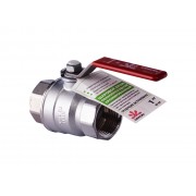 Кран шаров.хромир. с вн./вн. резьбой 3/4", ручка-рычаг.